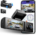 Azdome M590 3 channel 2k front 1080P inside cabin and Rear dashcam