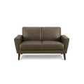 Causeuse de 58" avec deux coussins de Monarch - RA-08- PU brun (8J22A08)