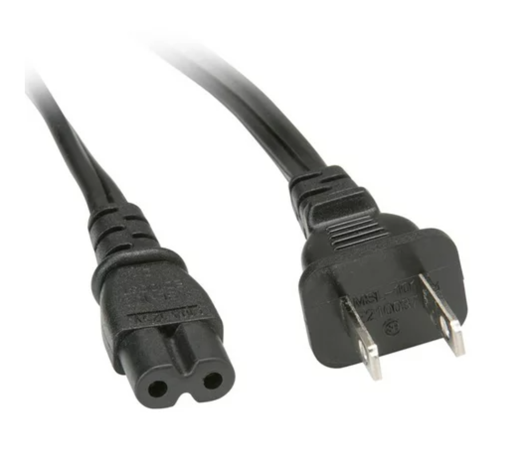 Cordon d'alimentation universel pour téléviseur 1,8 m