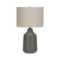 Lampe de table Monarch - Luminaire - Gris Beton / Beige (I 9703)