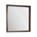Miroir mural en finition noyer - Monarch (I5232)