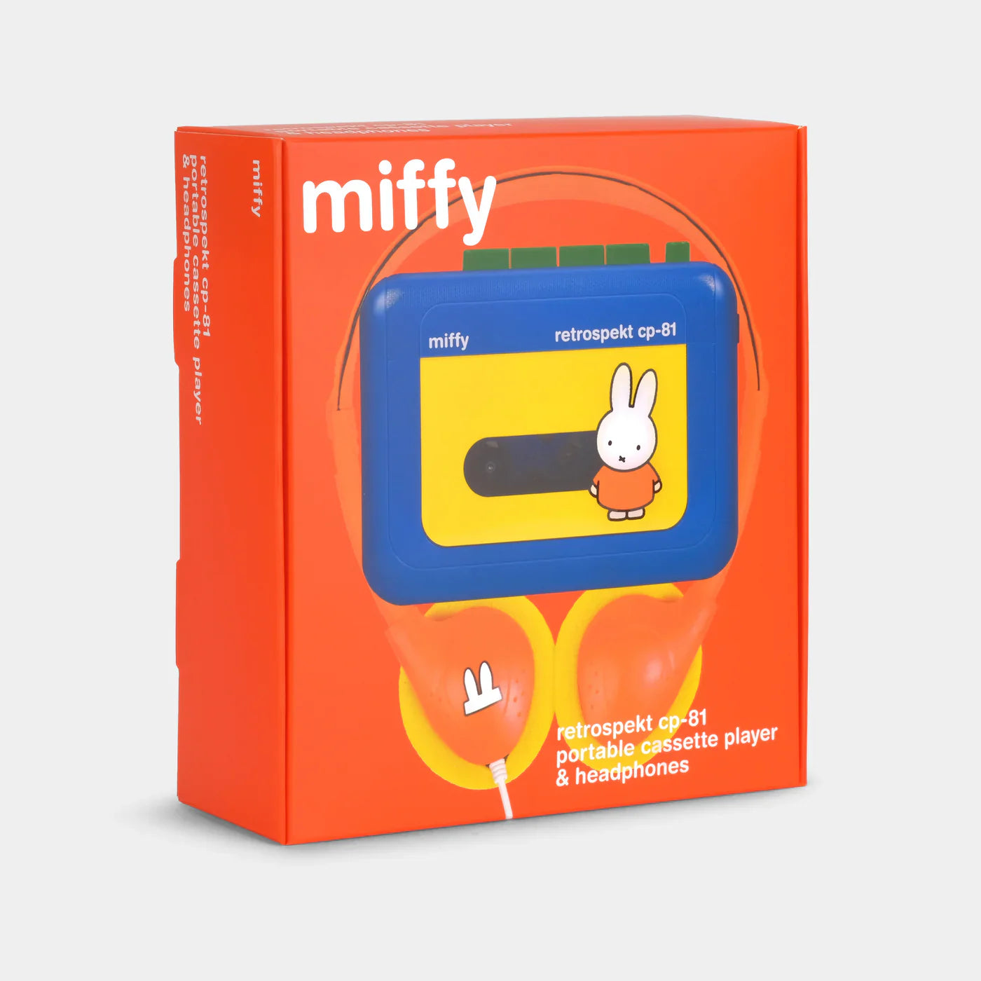 Retrospekt x Miffy Walkman - CP-81 Portable Cassette Player
