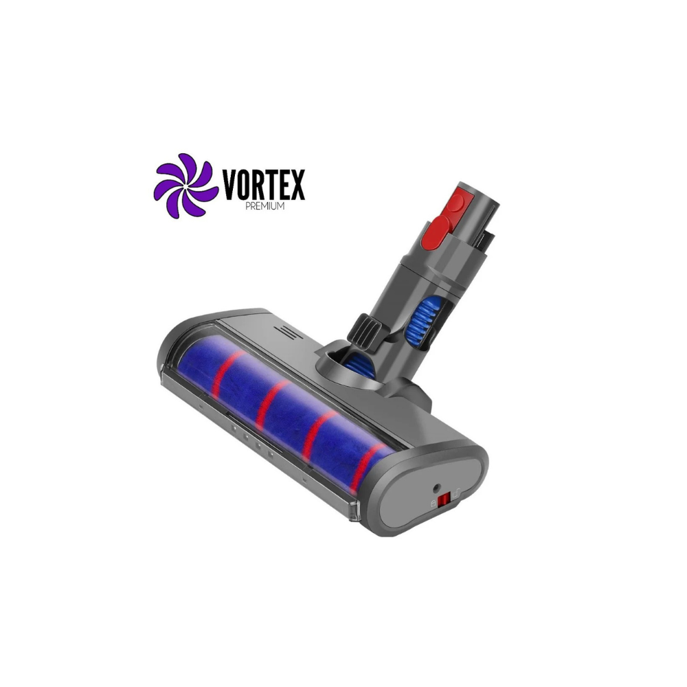 Tête d’aspirateur à rouleau souple Vortex compatible avec Dyson V7, V8, V10, V11, V12 et V15