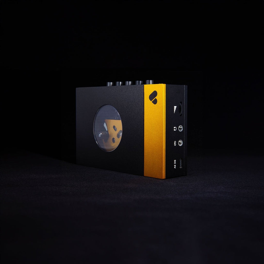 We Are Rewind - Portable Cassette Player - Black & Orange