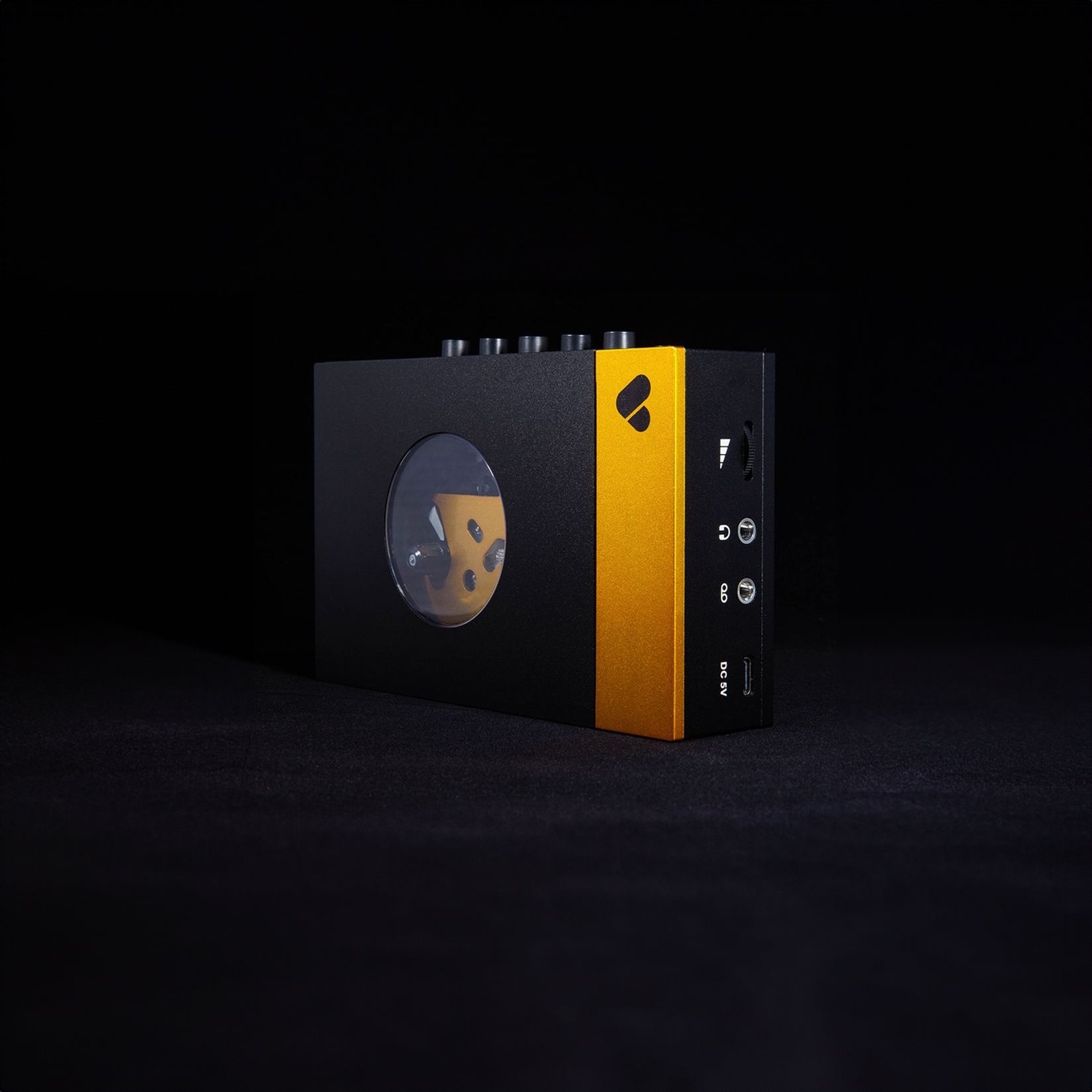 We Are Rewind - Portable Cassette Player - Black & Orange