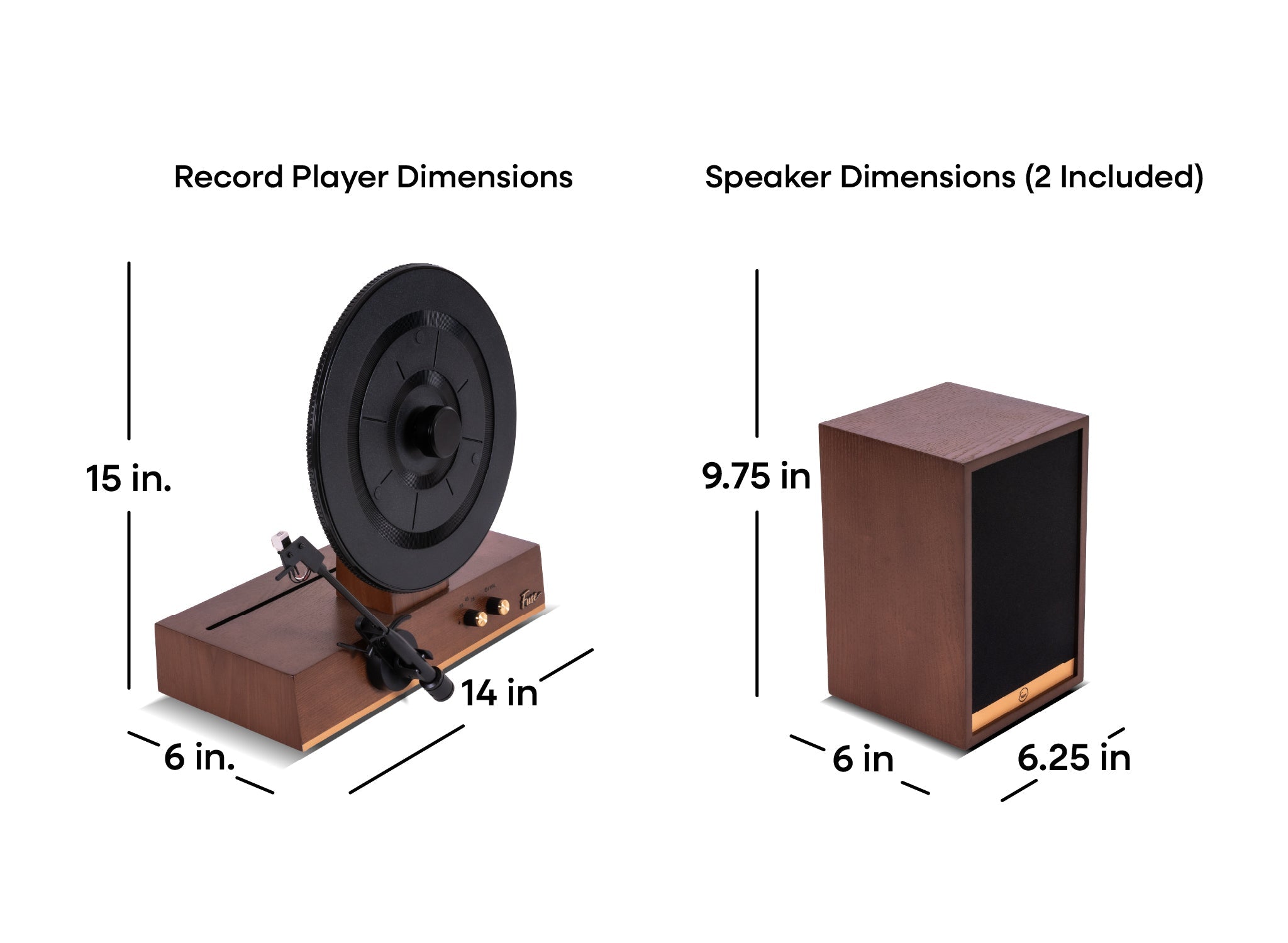 Sound Worth Experiencing — GLD Vertical Vinyl Record Player (Copy)